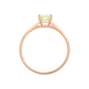 Bague pour femme en or rose et pierre quartz citron. Bague Cocktail Ginette NY RCOKLQ4