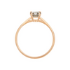 Bague pour femme en or rose et pierre quartz fumé. Bague Cocktail Ginette NY RCOKSQ4
