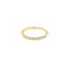 Bague pour femme en or jaune et diamants blancs. Bague Diamants Dinos Karalis DA00714-011-01-53