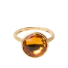 Bague pour femme en or jaune 18 carats et citrine. Bague Jaipur Colour Marco Bicego AB586-QG01