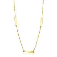  Collier pour femme en or jaune 18 carats. Collier Le Carre GD122OA