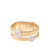 Bague pour femme en or jaune 18 carats et diamants blancs. Bague Masai Marco Bicego AG324-B2-YW-M5