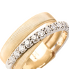 Bague pour femme en or jaune 18 carats et diamants blancs. Bague Masai Marco Bicego AG329-B-YW-M5-53