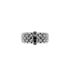 Bague pour femme en or blanc et diamants noirs. Bague Panorama Flex'it Fope 52504AX_BN_B_XBX_00L
