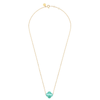 Necklace, Amazonite, Yellow Gold