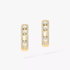 Move Classique pavé hoop earrings