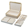 Bella Medium Jewellery Box - Bone