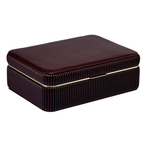 Bella Medium Jewellery Box - Bordeaux