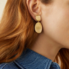 Boucles d'oreilles pour femme en or jaune 18 carats. Boucles d'oreilles Lunaria Marco Bicego OB1345
