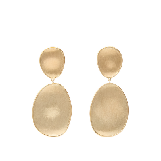 Boucles d'oreilles pour femme en or jaune 18 carats. Boucles d'oreilles Lunaria Marco Bicego OB1345