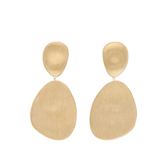 Boucles d'oreilles pour femme en or jaune 18 carats. Boucles d'oreilles Lunaria Marco Bicego OB1347