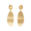 Boucles d'oreilles pour femme en or jaune 18 carats. Boucles d'oreilles Lunaria Marco Bicego OB1805