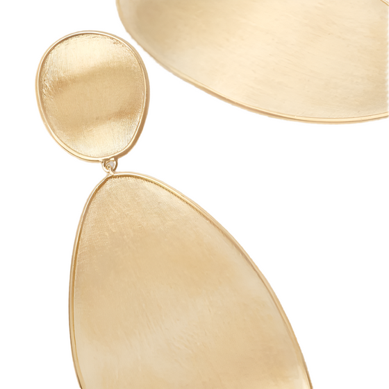 Boucles d'oreilles pour femme en or jaune 18 carats. Boucles d'oreilles Lunaria Marco Bicego OB1805