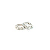 Boucles d'oreilles pour femme en or blanc et diamants blancs. Boucles d'Oreilles Michaud 155776