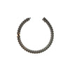 Bracelet pour homme et femme en titane gris avec un maillon en or rose. Bracelet Audace Anteo AUDACE6.1P