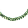 Bracelet pour homme et femme en titane vert et diamants verts. Bracelet Audace Anteo GRPP02VDTPRE