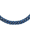 Bracelet pour homme et femme en titane bleu et saphirs bleus. Bracelet Audace Anteo GRPP02ZFTPRE