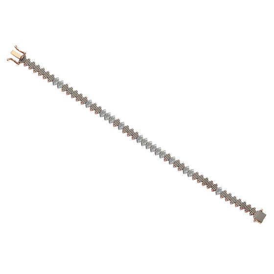 Bracelet pour femme en or rose et diamants blancs. Bracelet Balconies Kismet by Milka N0BR01810047Y00.001