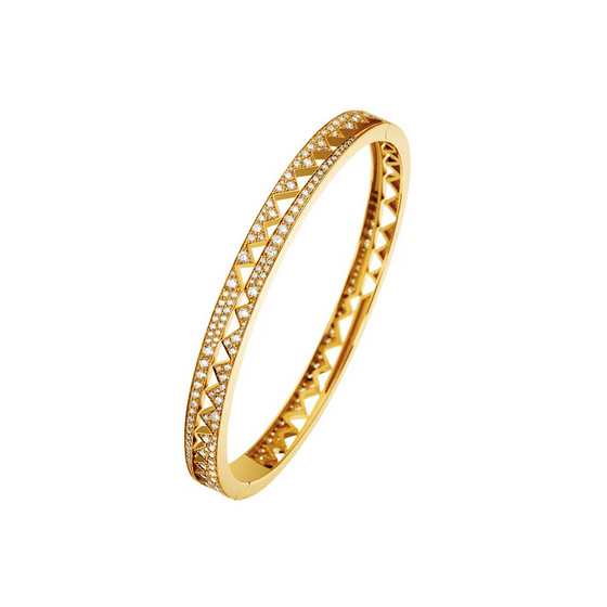 Bracelet pour homme et femme en or jaune et diamants. Bracelet Capture Me Akillis BCA0025-OJ