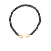 Bracelet pour homme et femme en titane avec boucles en or rose. Bracelet Essentia Anteo ESSENTIA5.0