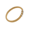 Bracelet flexible pour homme et femme en or jaune et diamants blancs. Bracelet Vendôme Flex'it FOPE 59202BX_PB_G_XBX