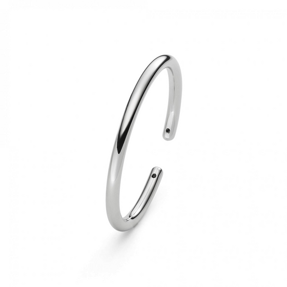 Bracelet jonc pour femme en or blanc. Bracelet Flix Flex Round 5 Isabelle Fa 02127/5/59