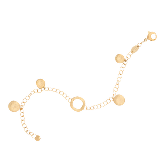 Bracelet pour femme en or jaune 18 carats. Bracelet Jaipur Link Marco Bicego BB2612