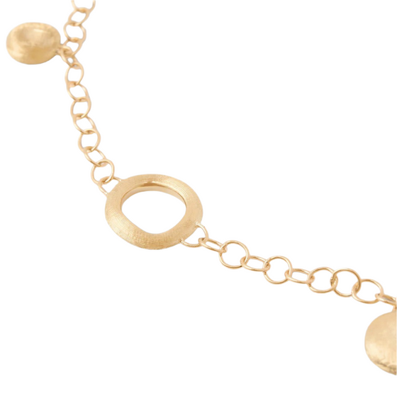 Bracelet pour femme en or jaune 18 carats. Bracelet Jaipur Link Marco Bicego BB2612
