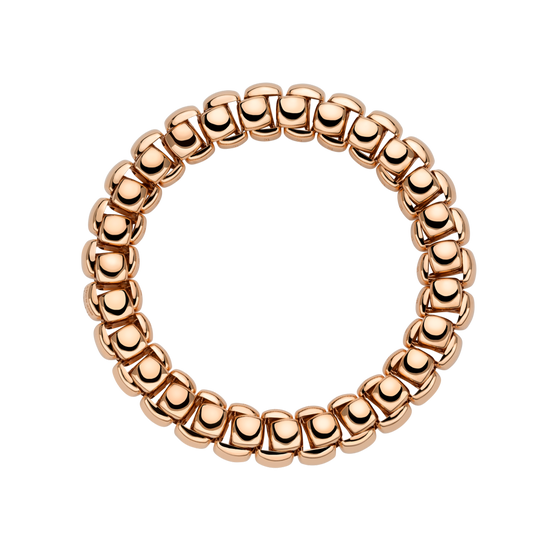 Bracelet pour homme et femme en or rose. Bracelet Luna Flex'it Fope 52007BX_XX_R_XXX_00M