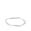 Bracelet pour femme et homme en or blanc 18 carats motif torsadé. Bracelet Marrakech Marco Bicego SG750_W_01