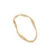 Bracelet pour femme et homme en or jaune 18 carats motif torsadé. Bracelet Marrakech Marco Bicego SG750_Y_01