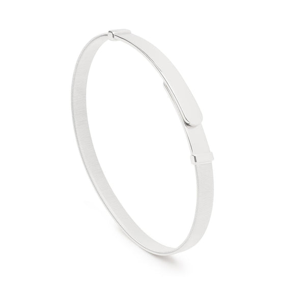 Bracelet pour femme et homme en or blanc 18 carats et diamants blancs. Bracelet Masai Marco Bicego SG43-W-01