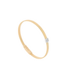 Bracelet pour femme et homme en or jaune 18 carats et diamants blancs. Bracelet Masai Marco Bicego SG731-B-YW-M5