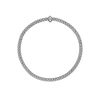 Bracelet pour homme et femme en or blanc et diamant blanc. Bracelet Prima Flex'it Fope 01M08BX_BB_B
