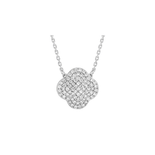  Chance Necklace Diamonds Set In White Gold