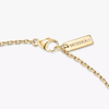 Moderniste tie necklace Yellow Gold Diamond Necklace