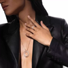 Bague Move Romane pavée, grand modèle