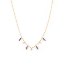  Tanzanite & Diamonds Necklace