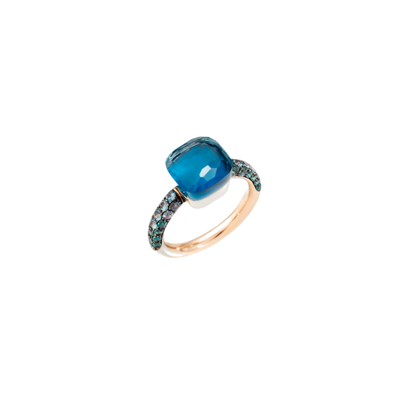 Bague Nudo Deep Blue