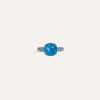 Ring Nudo Deep Blue