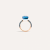 Ring Nudo Deep Blue