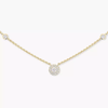 Joy XS Yellow Gold Diamond Necklace
