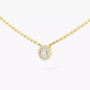 Joy XS Yellow Gold Diamond Necklace