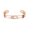 Move Joaillerie Bangle Large Size Pink Gold Diamond Bracelet
