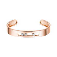  Bangle Move Joaillerie Grandes Tailles Bracelet Diamant Or Rose