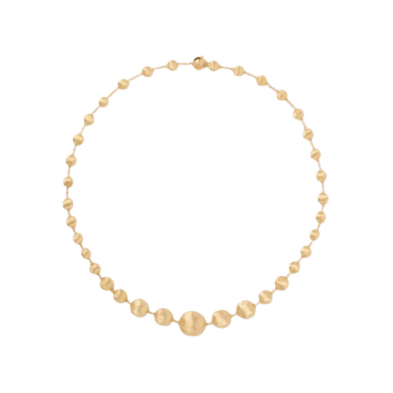 Collier pour femme en or jaune 18 carats. Collier Africa Marco Bicego CB1416