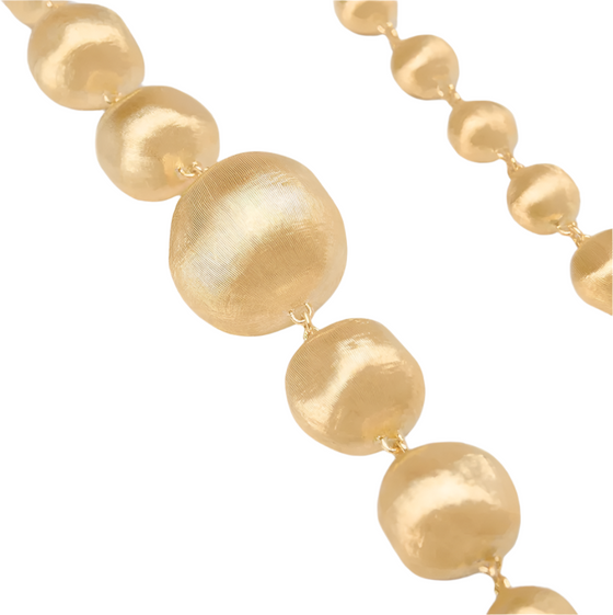 Collier pour femme en or jaune 18 carats. Collier Africa Marco Bicego CB1417