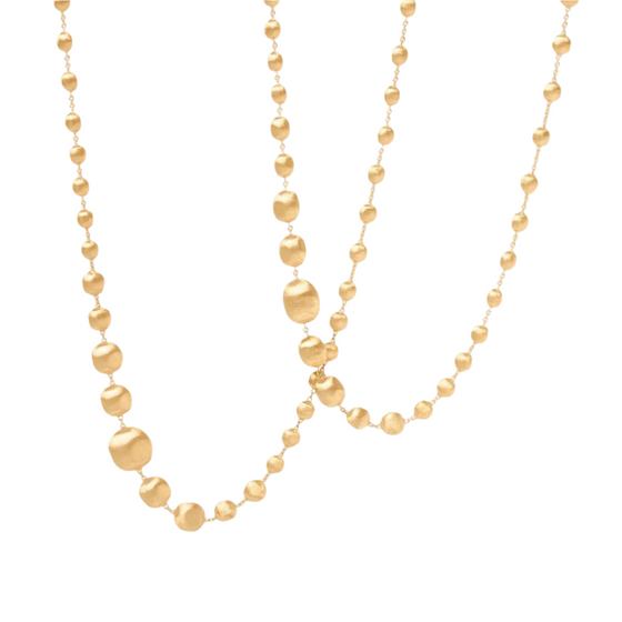 Collier pour femme en or jaune 18 carats. Collier Africa Marco Bicego CB1417