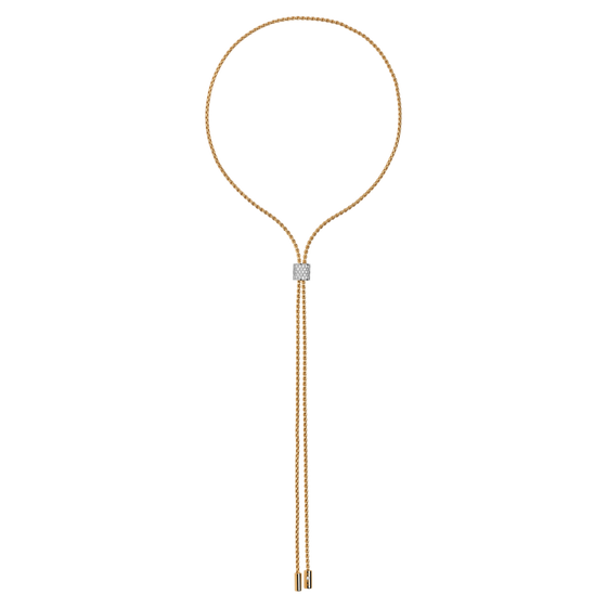 Collier Sautoire Cravate pour femme en or jaune et diamants. Collier Aria Fope 89403CX_BB_G_GBX_070