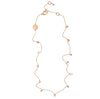 Collier pour femme en or rose motif à pointe. Collier Friday Night Alessandra Dona NRP050